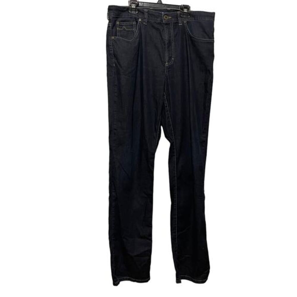 Alberto Tommy Comfort Fit Dark‎ Wash Straight Jeans